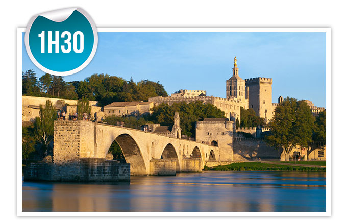 Visite Pont d'Avignon en Trottinette électrique